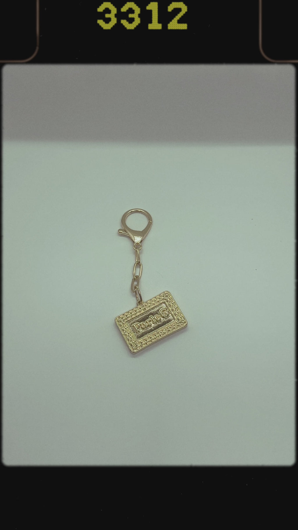 Parle-G Keychain Bag Charm
