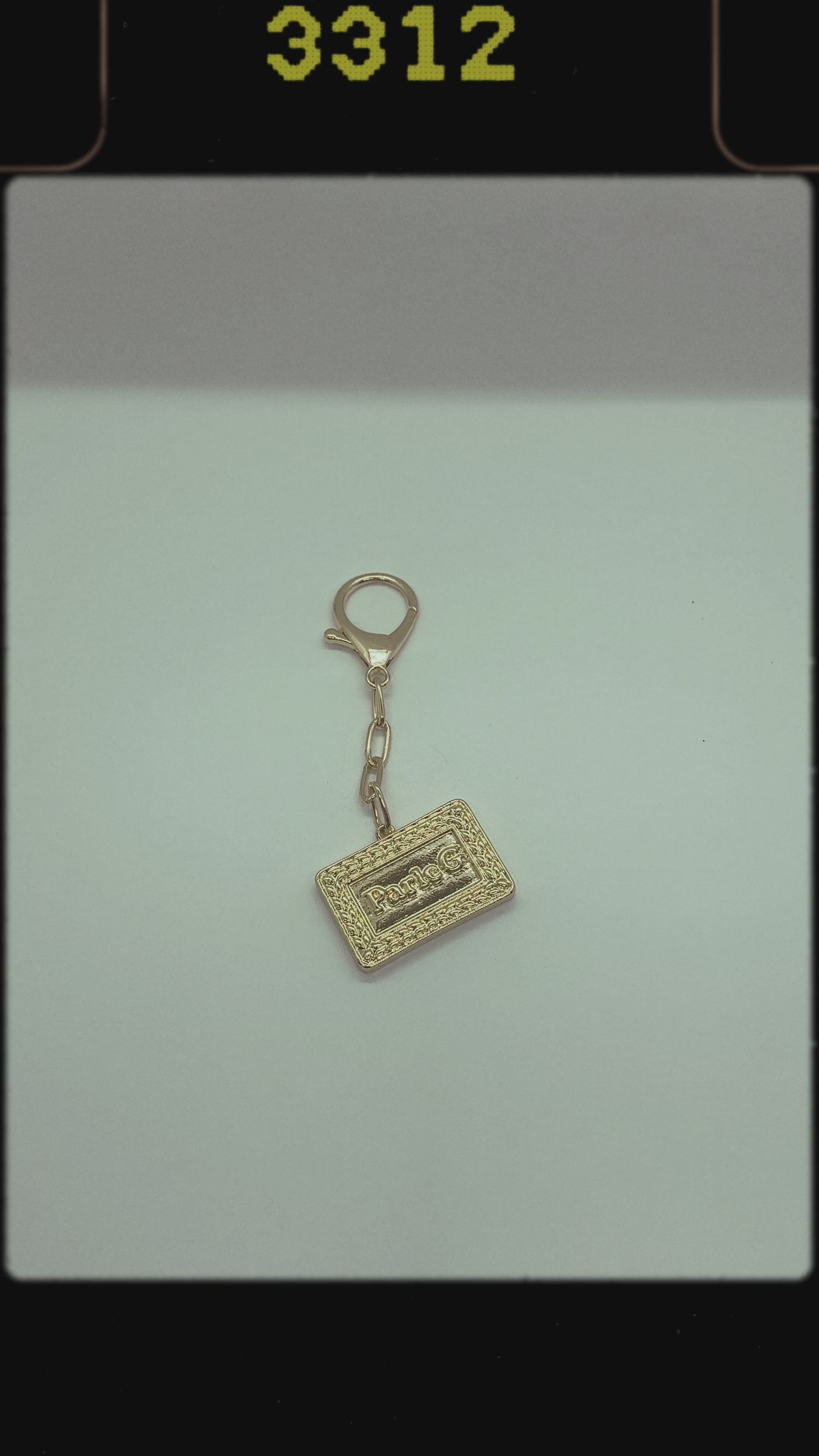 Parle-G Keychain Bag Charm